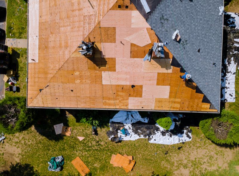 House Roof Installation detail